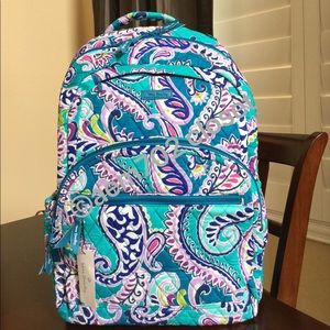 NWT VERA BRADLEY LARGE ESSENTIAL BACKPACK